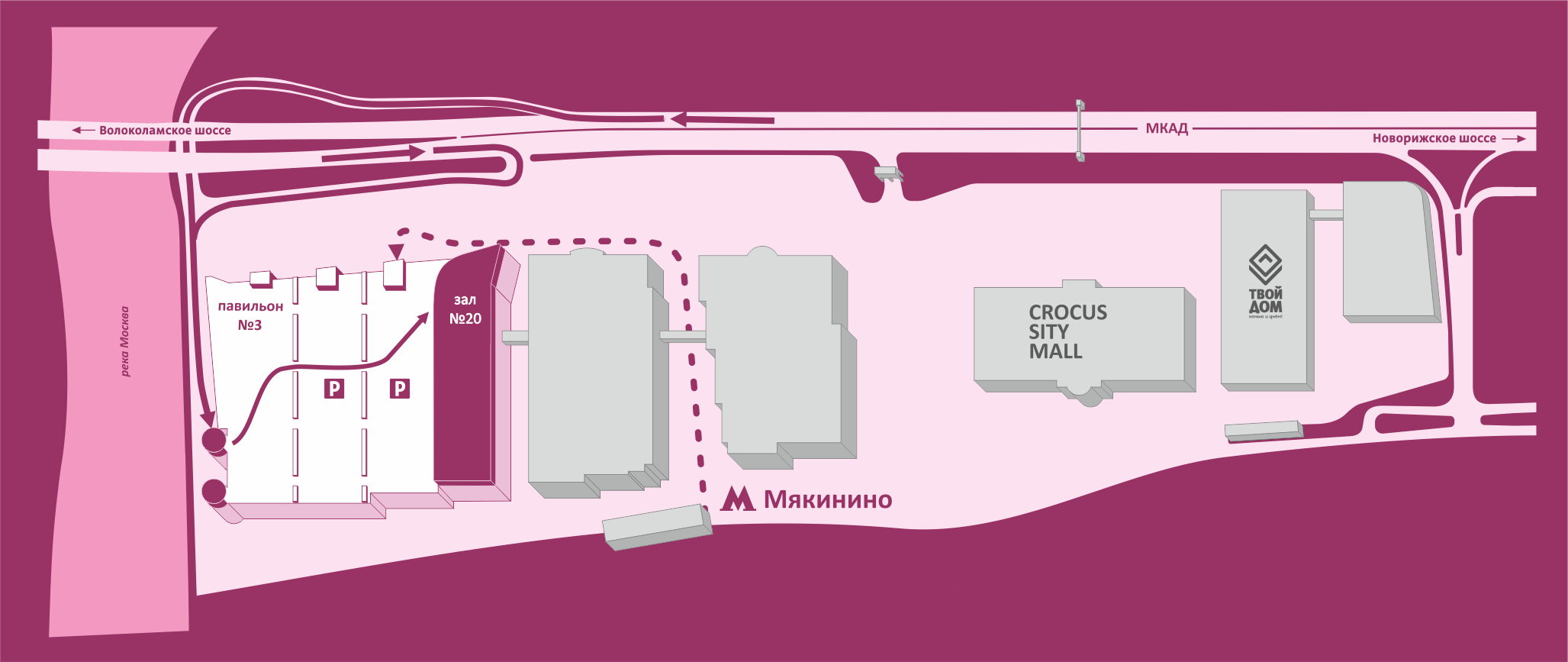 Место проведения » XII Международный форум дерматовенерологов и  косметологов - IFDC 2019